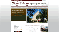 Desktop Screenshot of holytrinitydickinson.org