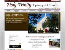 Tablet Screenshot of holytrinitydickinson.org